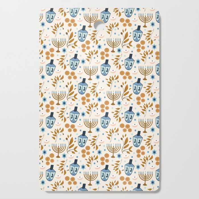 All Things Hanukkah Cutting Board Gallery Image 1