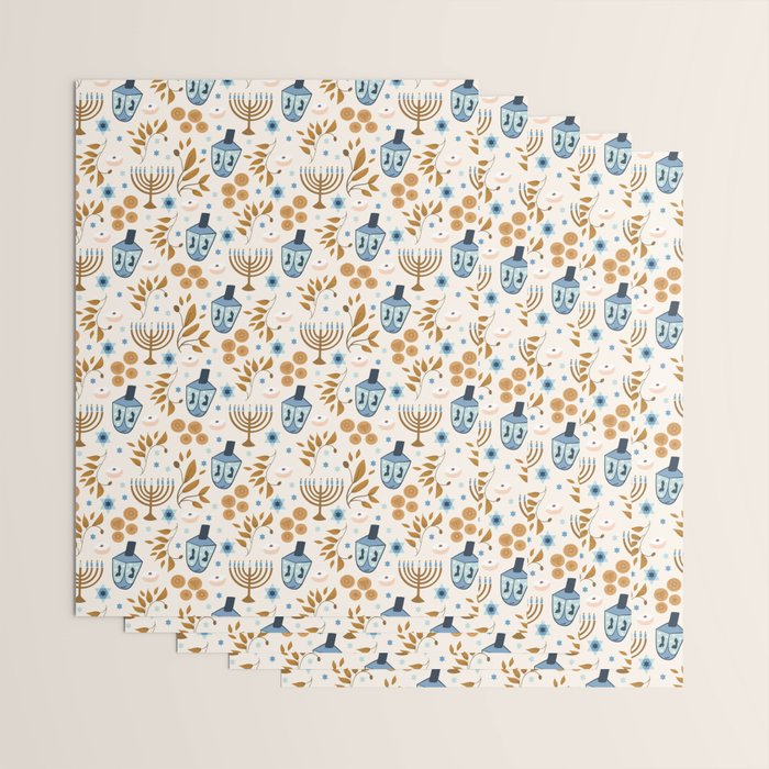 All Things Hanukkah Wrapping Paper Gallery Image 3