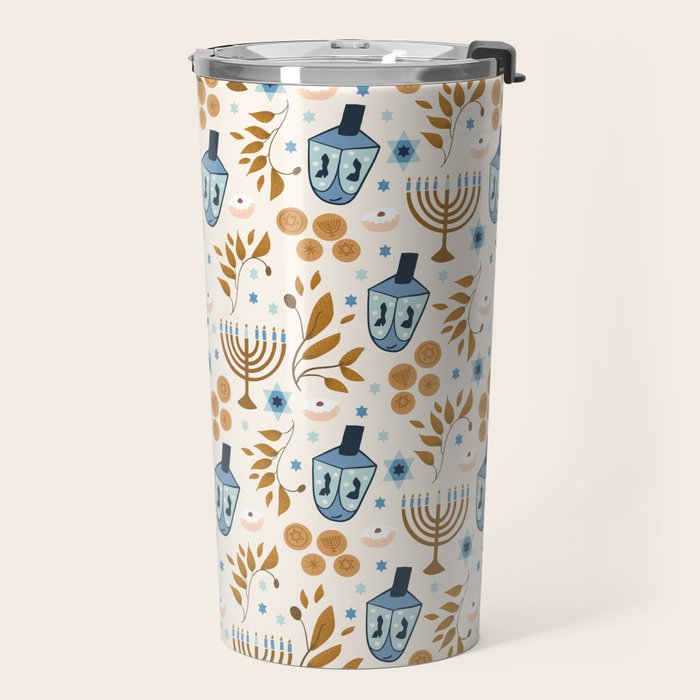 All Things Hanukkah Travel Mug Gallery Image 2