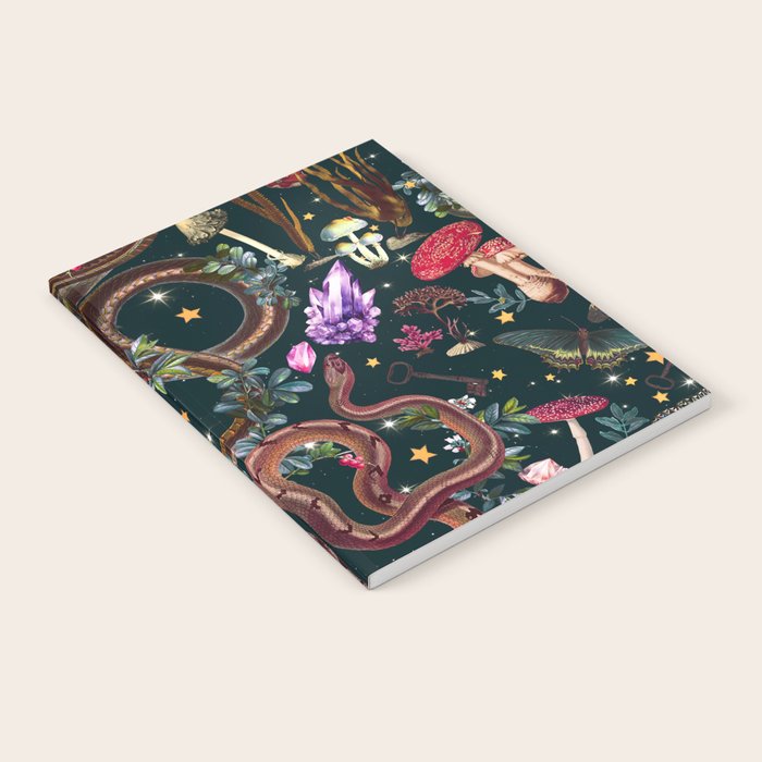 Mysterious Mushroom Forest III - Night Notebook Gallery Image 2