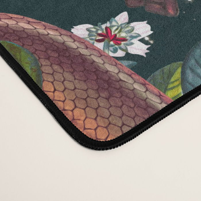 Mysterious Mushroom Forest III - Night Desk Mat Gallery Image 4