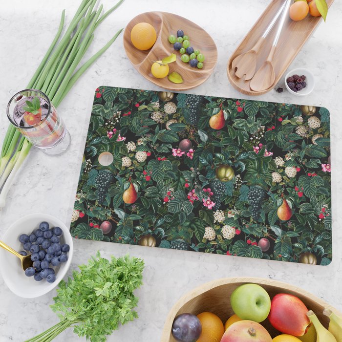 Delicious Floral Pattern Cutting Board Gallery Image 2