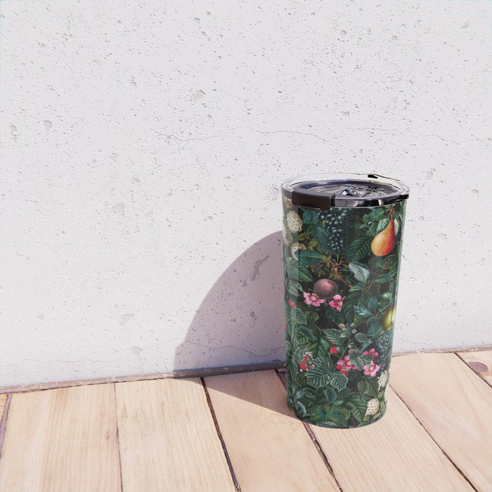 Delicious Floral Pattern Travel Mug Gallery Image 4