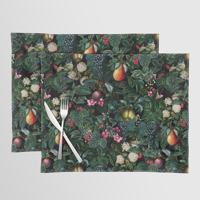 Delicious Floral Pattern Placemat Gallery Image 1