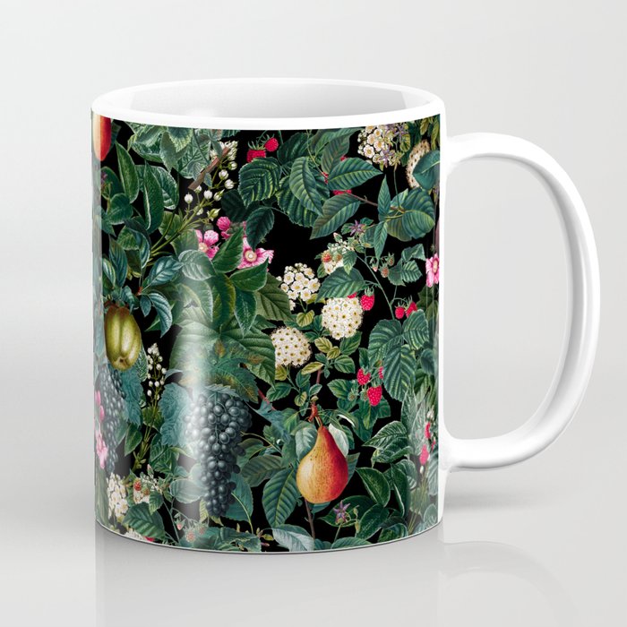 Delicious Floral Pattern Coffee Mug Gallery Image 1