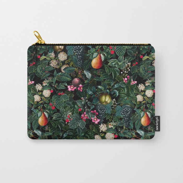 Delicious Floral Pattern Carry All Pouch Gallery Image 1