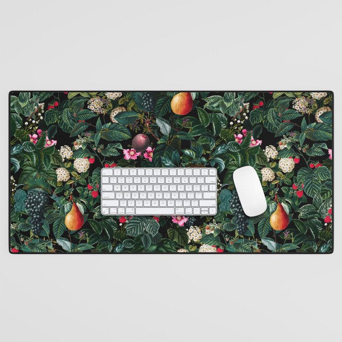 Delicious Floral Pattern Desk Mat Gallery Image 1