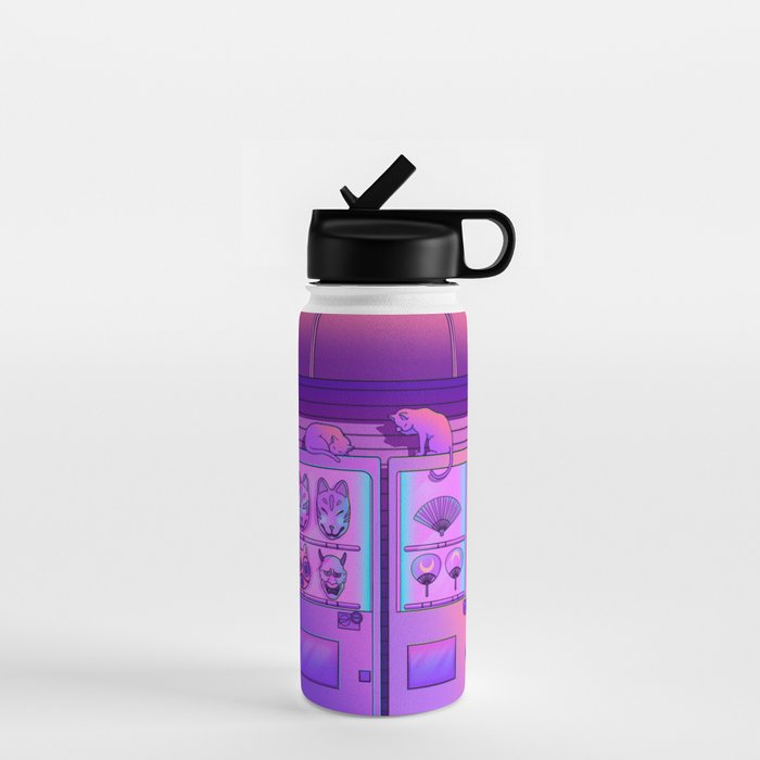 Neon Vending Machines Water Bottle Gallery Image 1