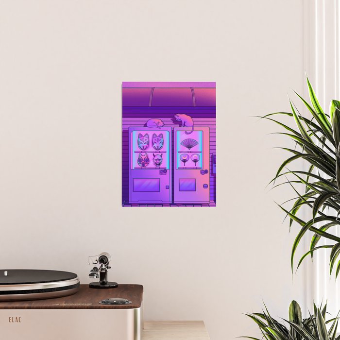 Neon Vending Machines Poster Gallery Image 2