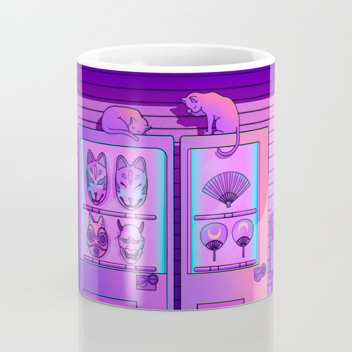 Neon Vending Machines Coffee Mug Gallery Image 4
