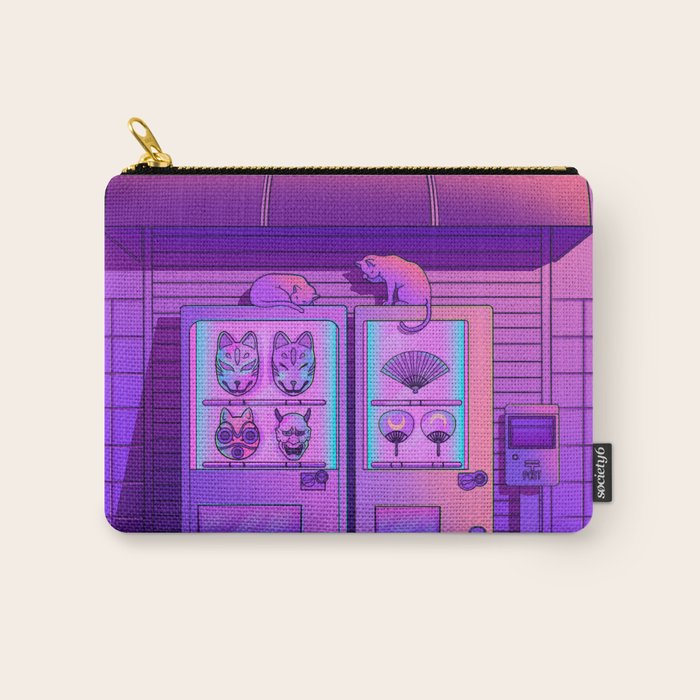 Neon Vending Machines Carry All Pouch