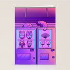 Neon Vending Machines Stationery Card Gallery Image 2