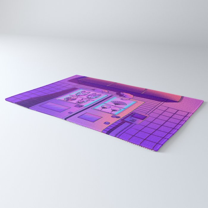 Neon Vending Machines Rug Gallery Image 3