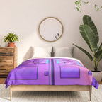 Neon Vending Machines Comforter Gallery Image 3