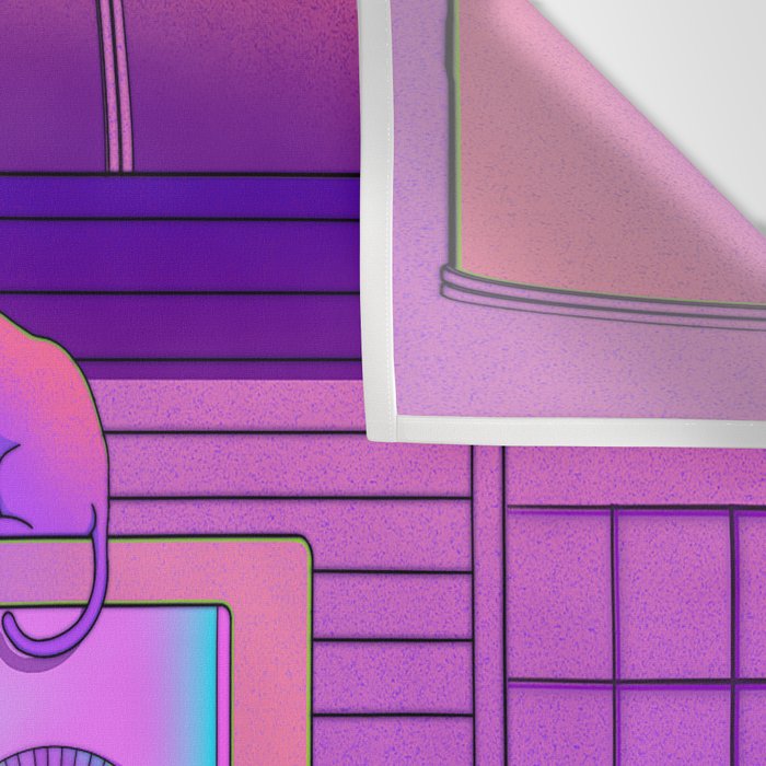 Neon Vending Machines Wall Tapestry Gallery Image 3