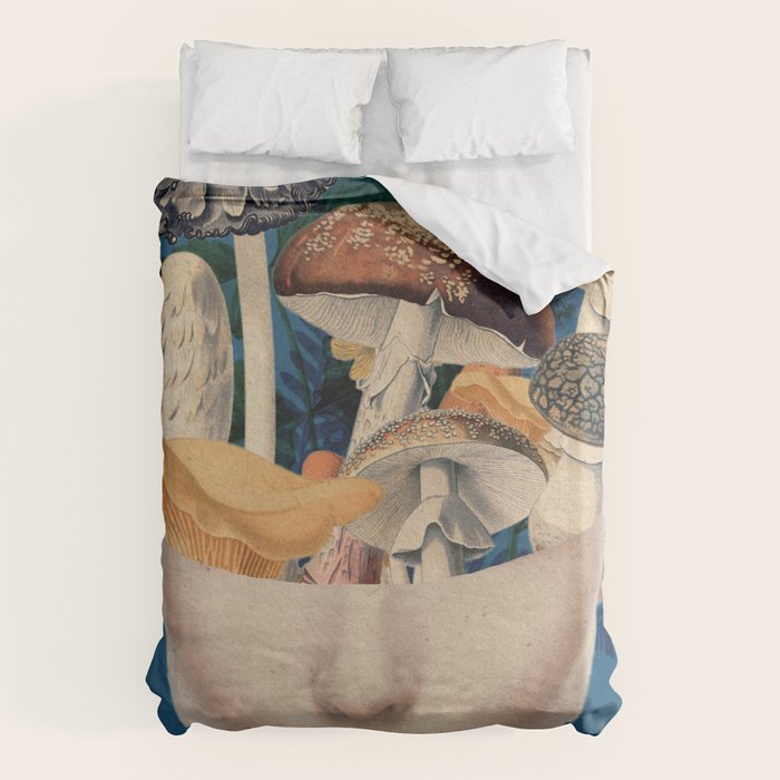 Mushroom Lady 7 Duvet Cover Gallery Image 6
