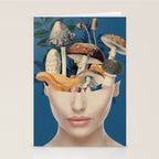 Mushroom Lady 7 Stationery Card Gallery Image 2