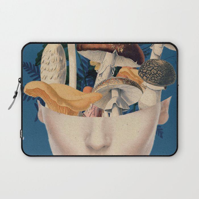 Mushroom Lady 7 Laptop Sleeve Gallery Image 1