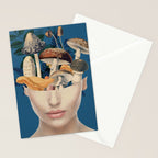 Mushroom Lady 7 Stationery Card Gallery Image 2