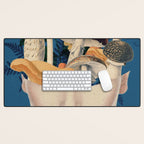 Mushroom Lady 7 Desk Mat Gallery Image 1