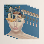 Mushroom Lady 7 Wrapping Paper Gallery Image 3