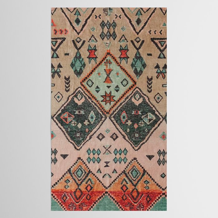 Moroccan Berber Traditional Rug Design Tablecloth Gallery Image 2