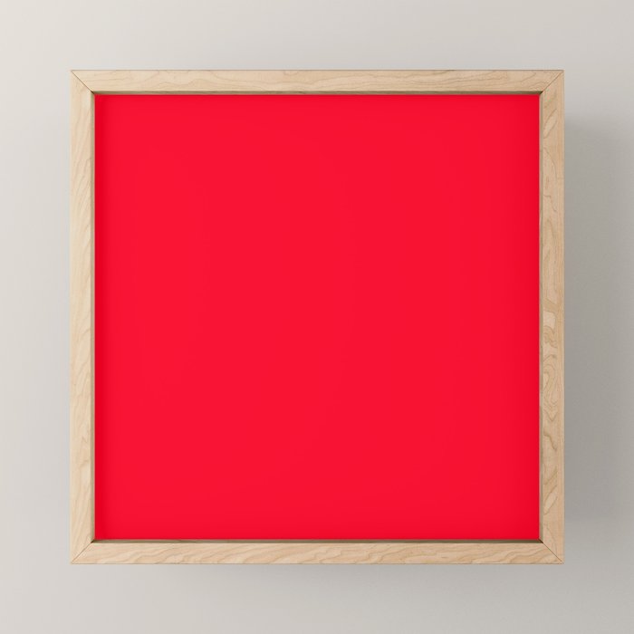 Bright Red Cherry Tomato - Spring 2018 London Fashion Trends Mini Art Print Gallery Image 1
