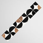Mid-Century Modern Pattern No.1 - Concrete and Wood Table Runner Gallery Image 3