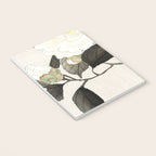 Nightingale on a flowering Camellia - Japanese vintage woodblock print art Notebook Gallery Image 3