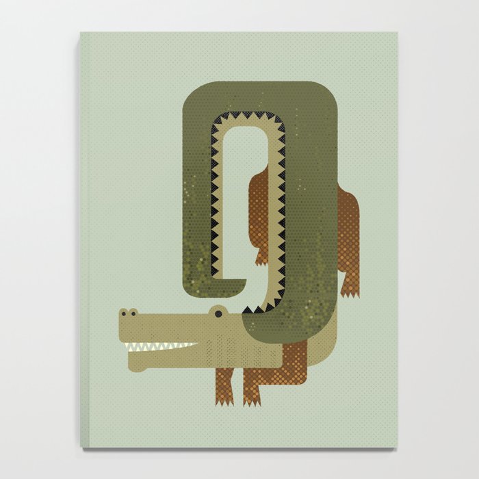 Whimsy Crocodile Notebook Gallery Image 4