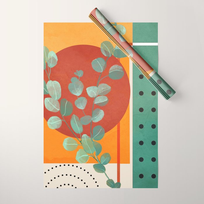 Lines of Nature 4 Wrapping Paper Gallery Image 1