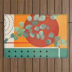 Lines of Nature 4 Outdoor Rug Gallery Image 1