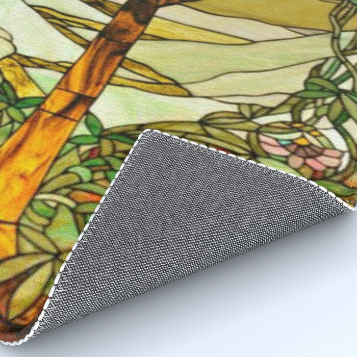 Louis Comfort Tiffany - Stained glass. Tree of life Rug Gallery Image 4