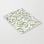 William Morris Willow Bough Green & White Notebook Gallery Image 2