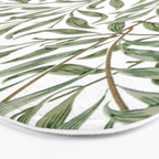 William Morris Willow Bough Green & White Bath Mat Gallery Image 3