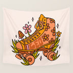 Leo Roller Skate Wall Tapestry Gallery Image 4