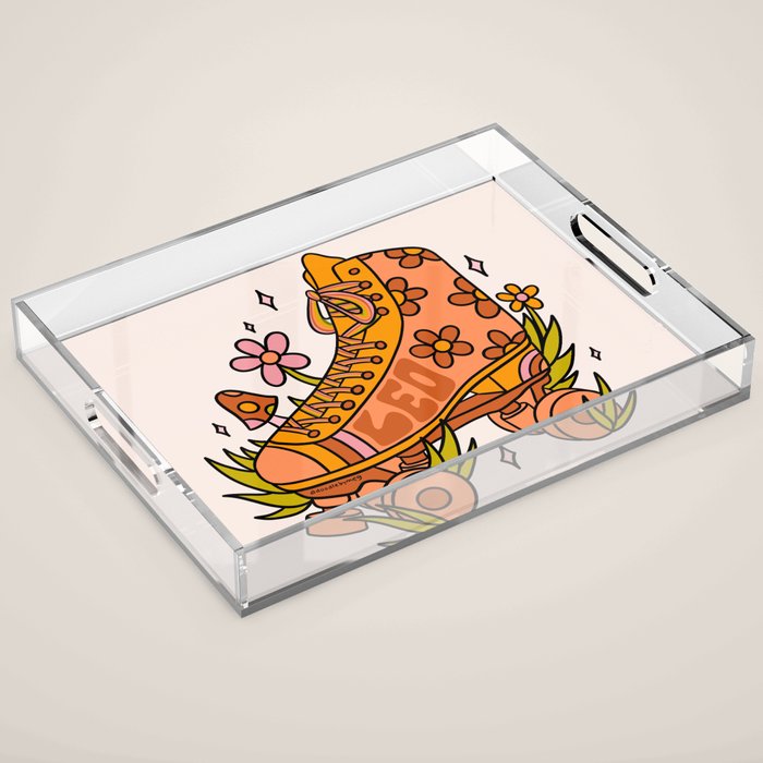 Leo Roller Skate Acrylic Tray Gallery Image 1