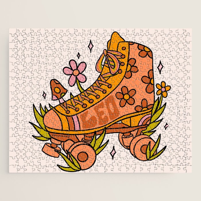 Leo Roller Skate Jigsaw Puzzle Gallery Image 1