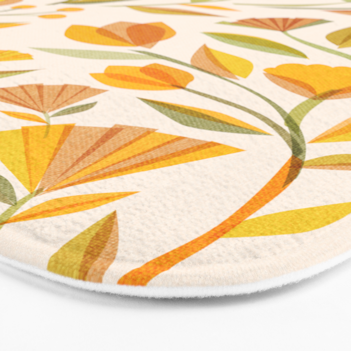 My Heart Blooms {Wilderness} Wild Flowers Bath Mat Gallery Image 3