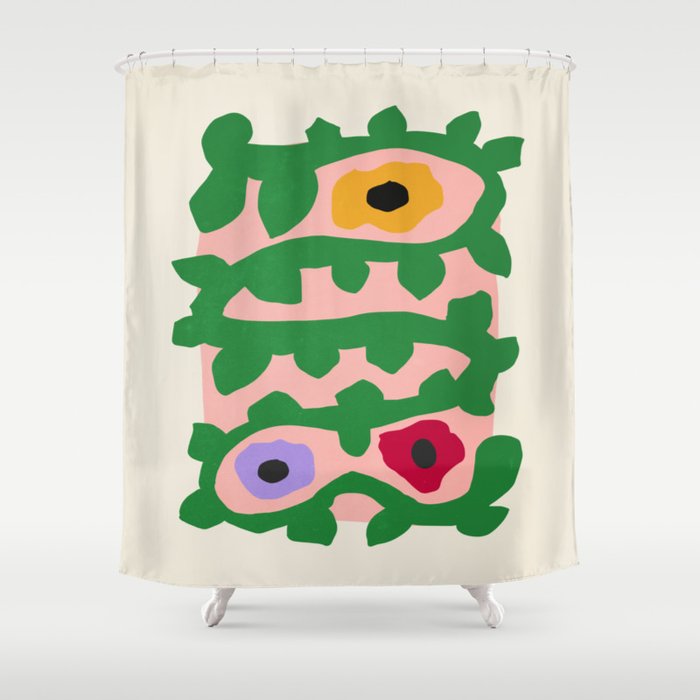 Flower Market I: Paris | Matisse Edition Shower Curtain Gallery Image 1
