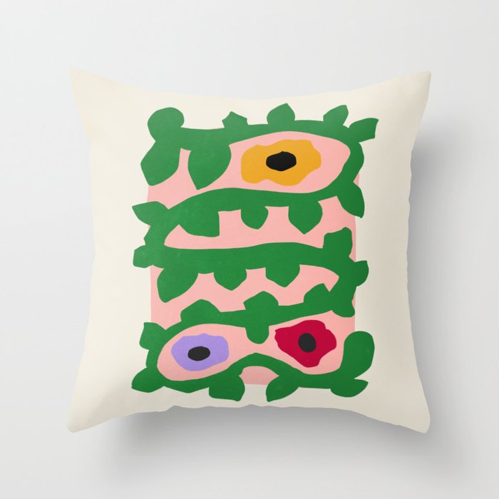 Flower Market I: Paris | Matisse Edition Throw Pillow Gallery Image 6