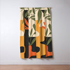 Shapes in Bloom 3 Window Curtain Gallery Image 3