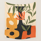 Shapes in Bloom 3 Wall Tapestry Gallery Image 4