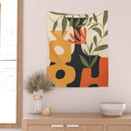 Shapes in Bloom 3 Wall Tapestry Gallery Image 2