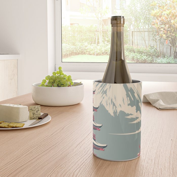 Cherry Blossom Fuji Shrine Wine Chiller Gallery Image 4