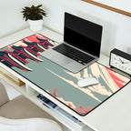 Cherry Blossom Fuji Shrine Desk Mat Gallery Image 2