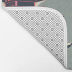 Cherry Blossom Fuji Shrine Bath Mat Gallery Image 2