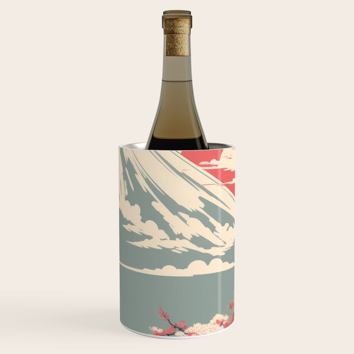 Cherry Blossom Fuji Shrine Wine Chiller Gallery Image 3