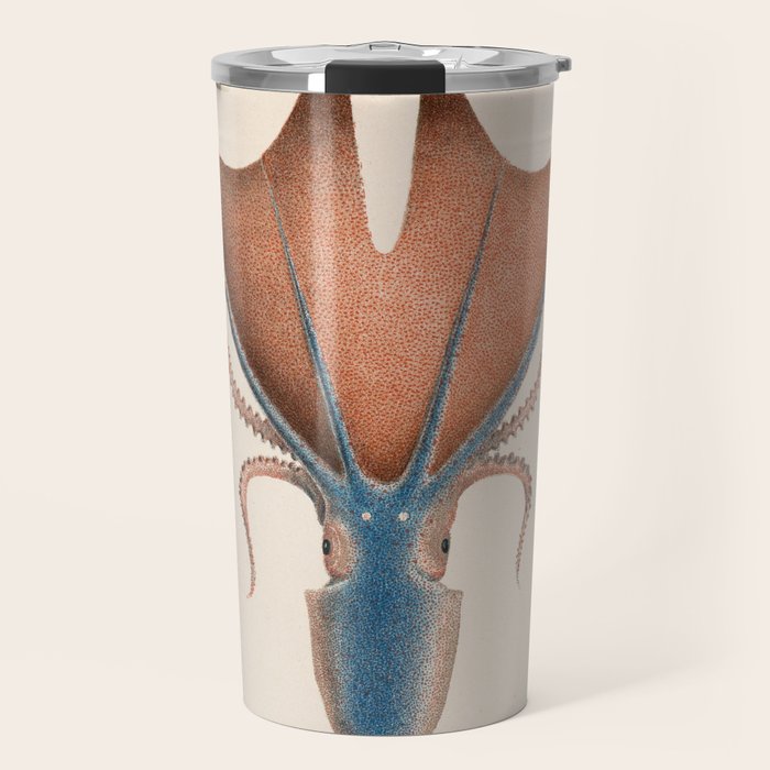 Art from "Mollusques Méditeranéens" by Jean Baptiste Vérany, 1851 (Benefitting The Nature Conservancy) Travel Mug Gallery Image 1