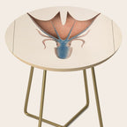 Art from "Mollusques Méditeranéens" by Jean Baptiste Vérany, 1851 (Benefitting The Nature Conservancy) Side Table Gallery Image 2